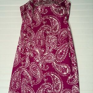 Ralph Lauren Pink Paisley Dress